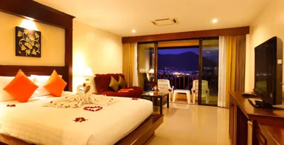 豪华双人间或双床间（部分海景） — Baan Yuree Resort & Spa